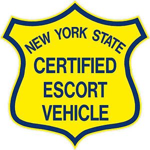 new york certified escort vehicle|Article 21C Vehicle Traffic Law Certificates Escort Vehicles